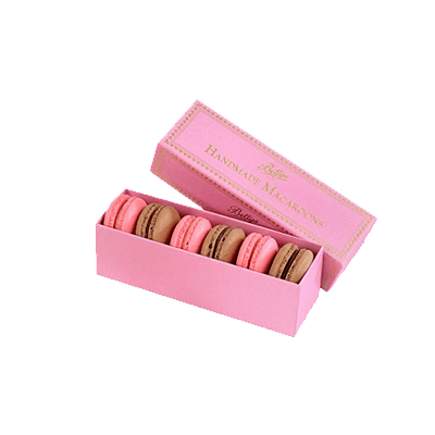 Download Custom Macaron Boxes Shannza Pvt Ltd PSD Mockup Templates