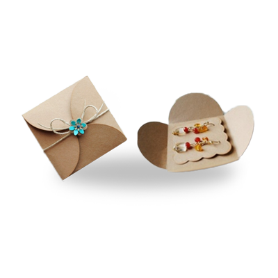 Elegant Earring Boxes with Ribbon